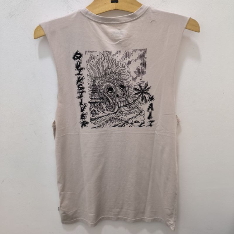 BAJU MUSCLE QUIKSILVER AB BALI CLOUD