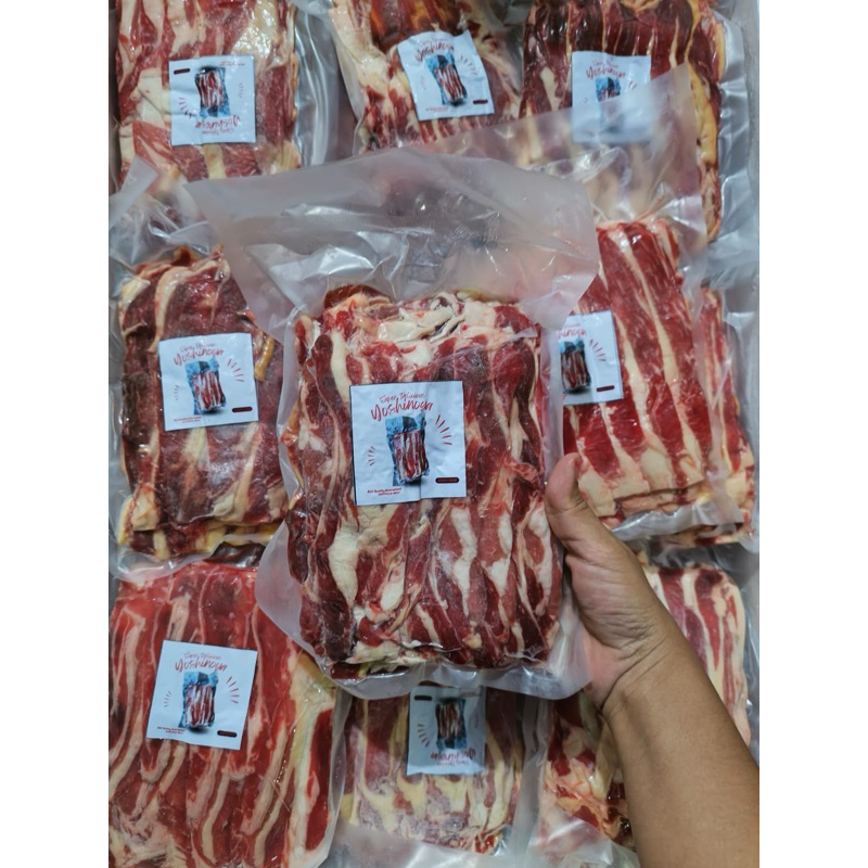 

BEEF slice YOSHINOYA 500 gram full shortplate