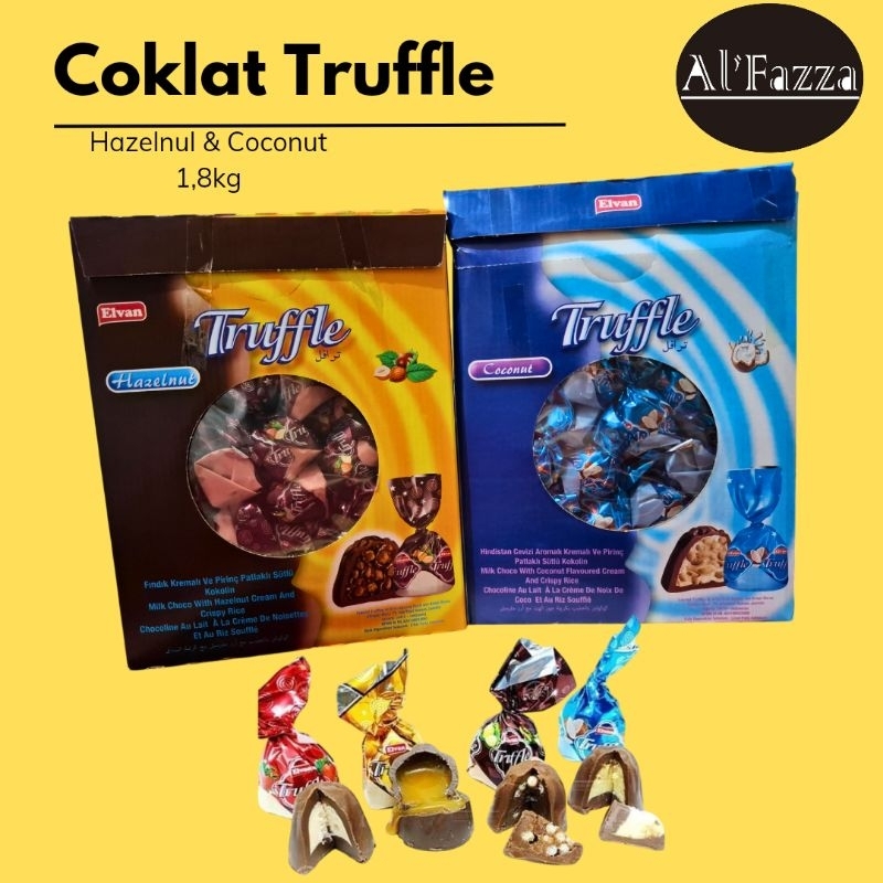 Coklat Truffle 1,8kg / cokelaf truffle / coklat arab