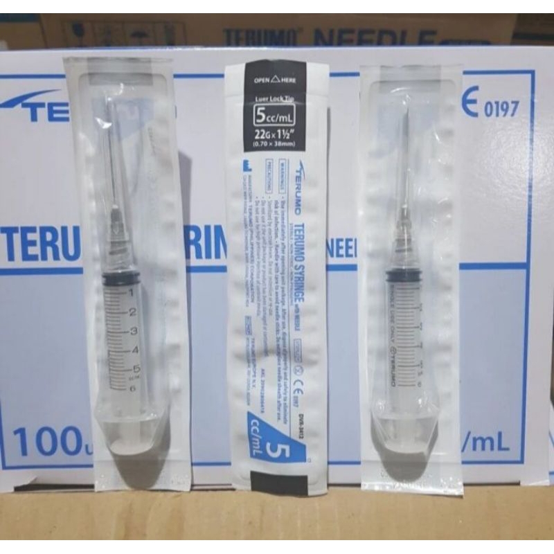 Spuit Terumo Syringe 5Cc/Terumo Syringe 5 ml