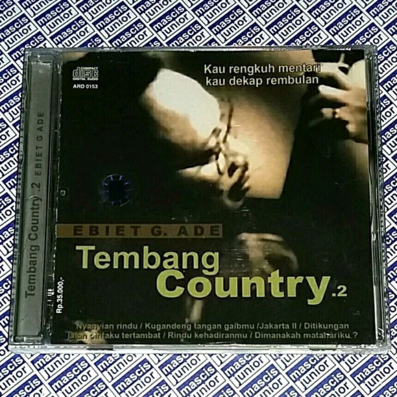 CD Ebiet G Ade - Tembang Country 2 CD ORIGINAL