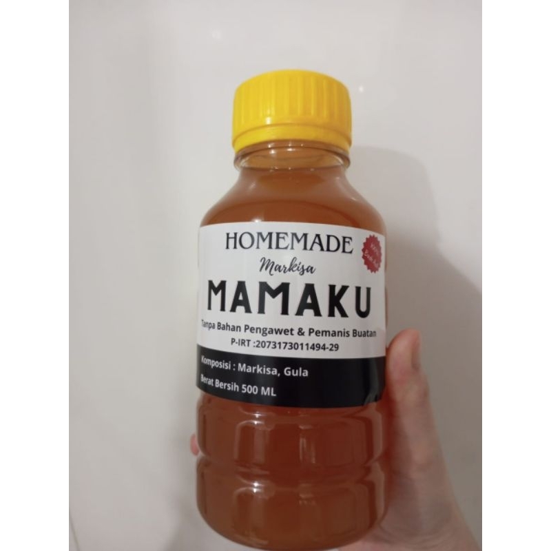 

MAMAKU Sirup Markisa Medan Homemade Passionfruit Syrup 500ml