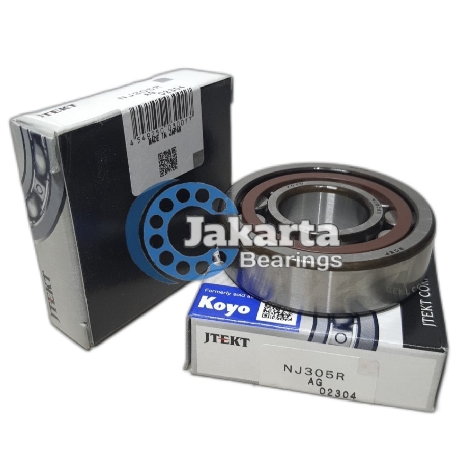BEARING NJ 305 R / NJ305R / NJ305 R MERK KOYO ORIGINAL 25X62X17
