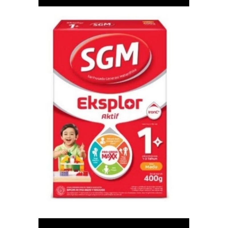 

susu sgm 1+ madu 400g