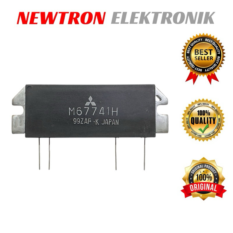 Final M67741H Original Mitsubishi untuk Rig Kenwood ICOM Alinco DR135