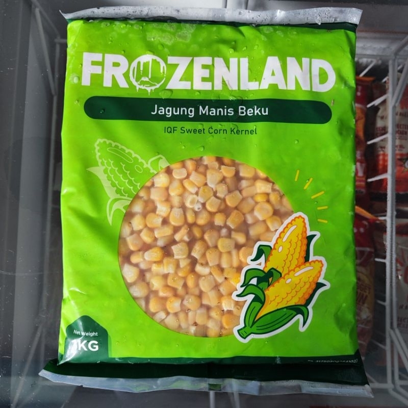 

Frozenland Sweet Corn Jagung Manis Beku 1 Kg