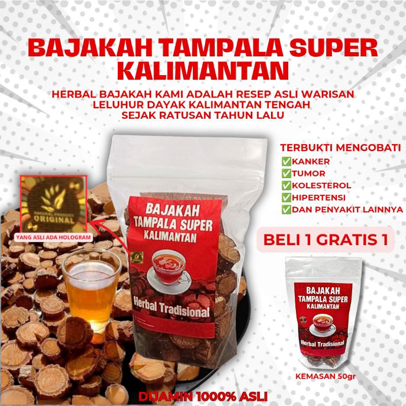 

(BELI 1 GRATIS 1) Herbal Kayu Bajakah Tampala Akar Bajakah Asli Kalimantan Obat Kanker Tumor Leluhur Dayak