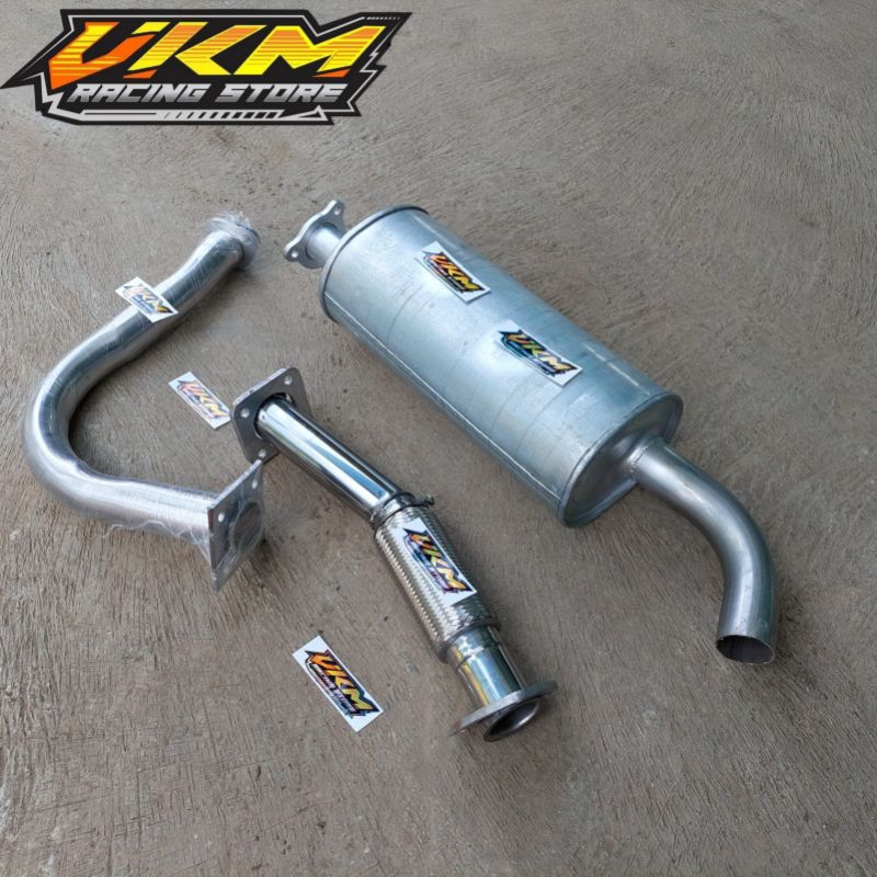 KNALPOT FULLSET RAGASA PS120 & PS100 UMPLUNG