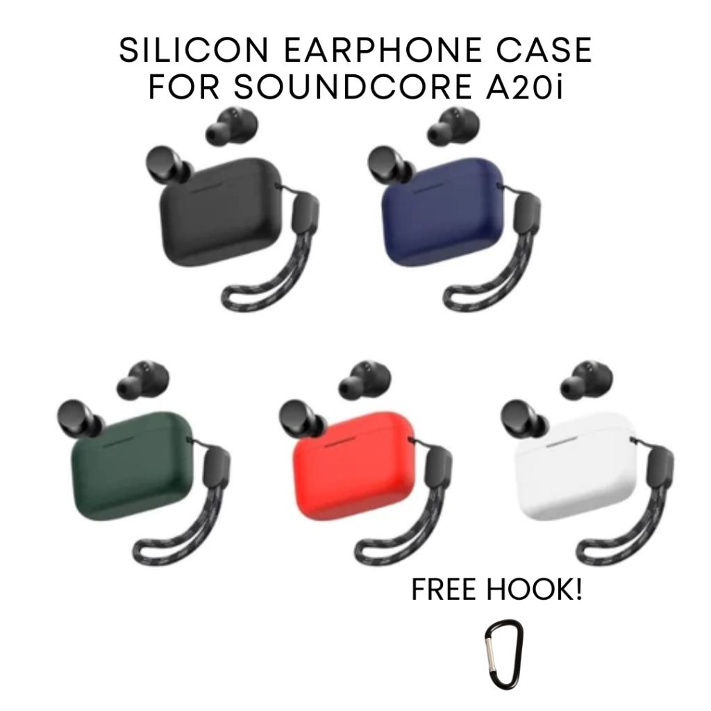 Sertamulia1 Case Casing Cover Silicone Protective Anker Soundcore A20I/ A 20I A3948 Case Soundcore