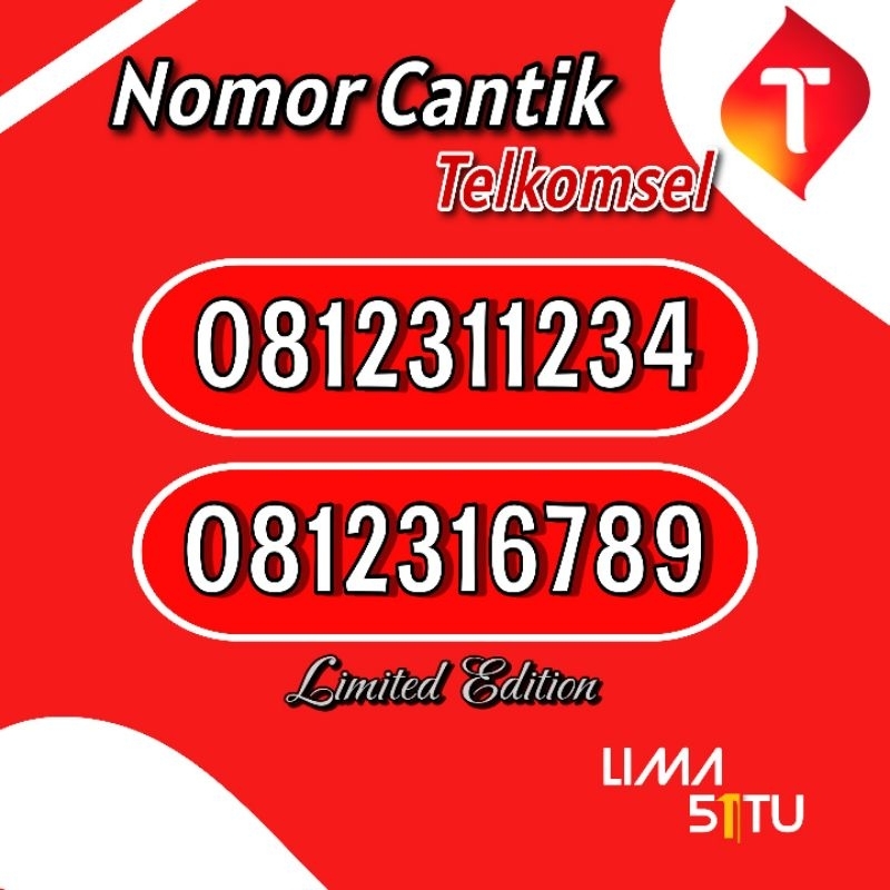Nomor Cantik Telkomsel 10 digit Kartu Perdana Simpati Nomor Cantik 10 digit 123456789