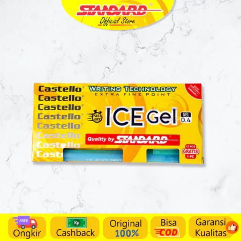 

STANDARD ICE GEL 0,5 ISI 12 PCS 1 PAK