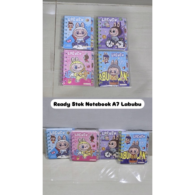 

(READY) NOTE BOOK A7 LABUBU