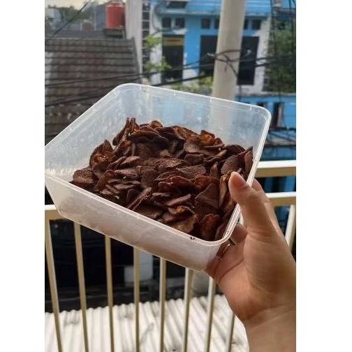 

BAN'CHY 500 GR KERIPIK PISANG KEPOK LAMPUNG COKLAT LUMER