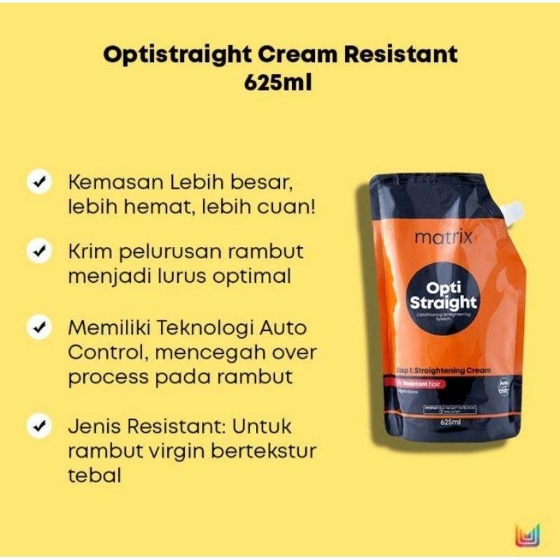 MATRIX OPTI STRAIGHT RESISTANT 625 ML