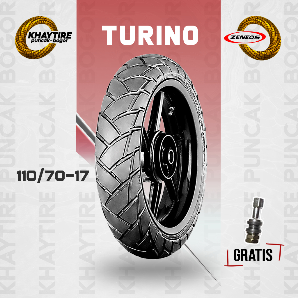 Ban Tubles Motor Adventure Touring ZENEOS TURINO 110/70 Ring 17