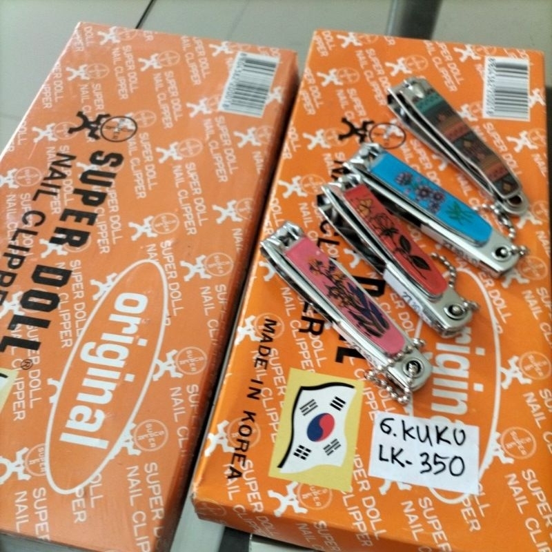 

GUNTING KUKU SUPERDOLL KOREA TYPE:LK-350/1KOTAK ISI 12BIJI