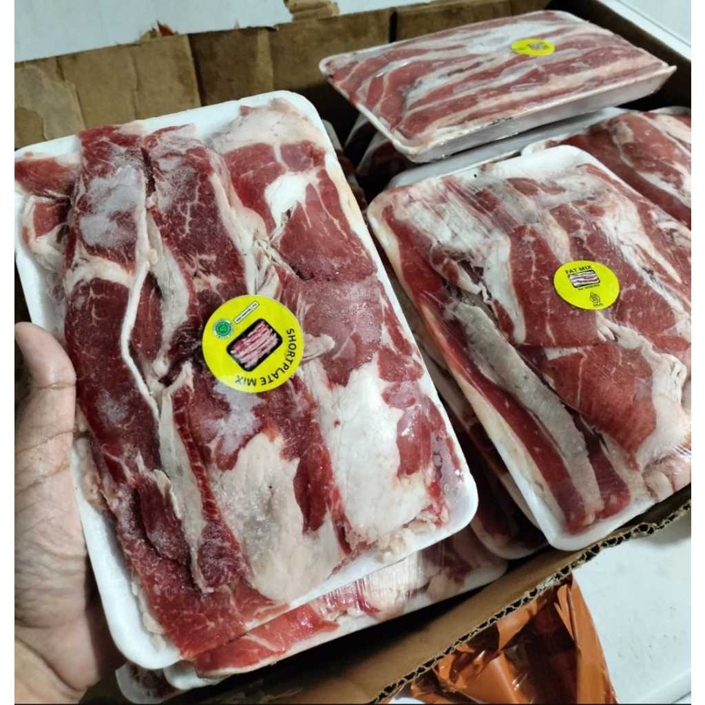 

BEEF SLICE MIX FAT/DAGING GRILL/YOSHINOYA CAMPUR LEMAK