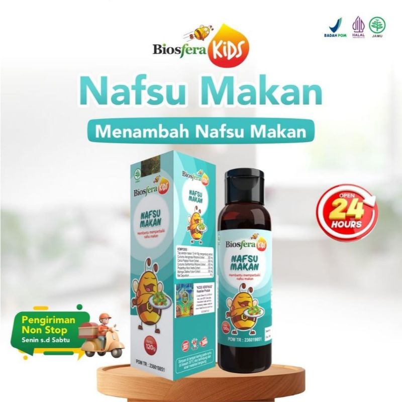 

Madu Herbal Biosfera Kids Penambah Nafsu Makan Vitamin Anak Sehat Kuat