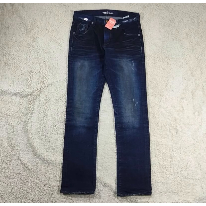 TBJ  SLIM LONG PANTS DENIM STRECTH