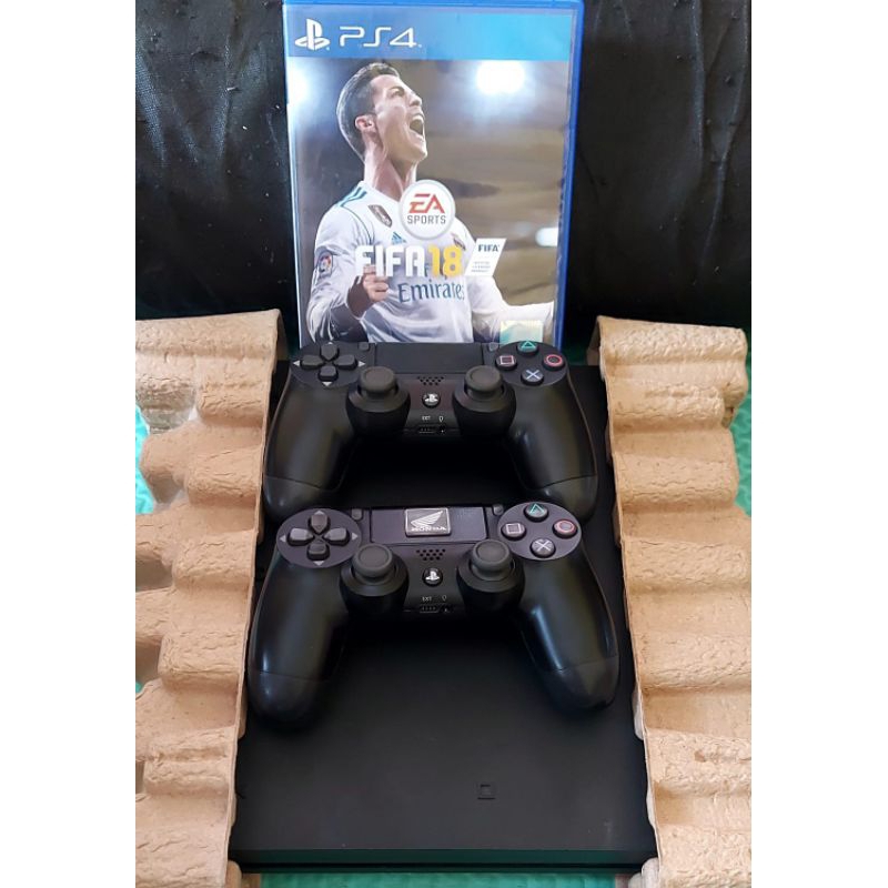 PS4 Slim 1TB Bonus Game & Kaset Blue Disk Original