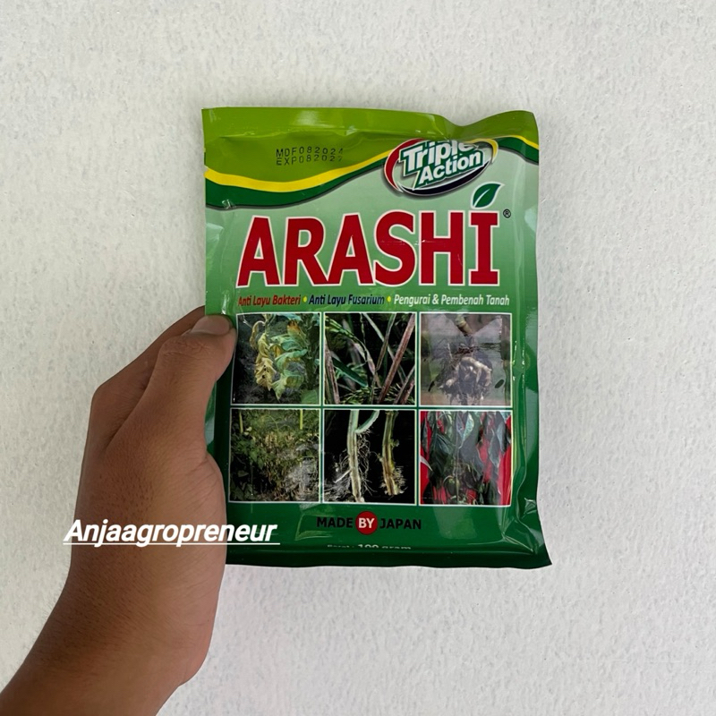 Arashi Obat anti jamur dan bakteri Pada Tanaman