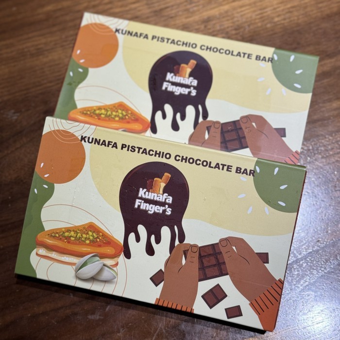 

COKELAT PISTACHIO KUNAFA FINGERS IMPORT MALAYSIA ORIGINAL