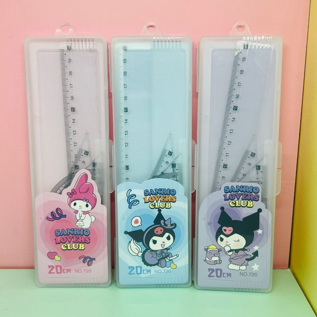 

Set Penggaris 4 in 1 Busur Segitiga