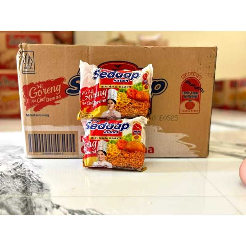 

Mie Sedaap Mie goreng Mie Instan (1 Dus isi 40bgks)