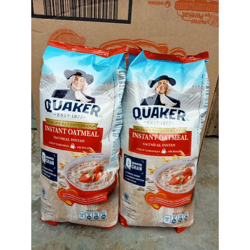 

Quaker Instant Oatmeal Merah 800g