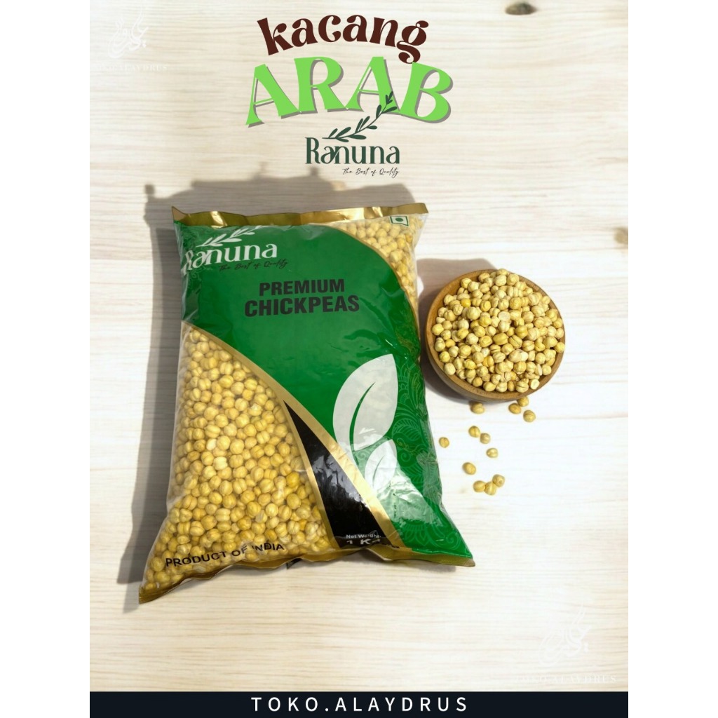 

KACANG ARAB CHICKPEA 1 KG ASLI MEREK RANUNA Oleh Oleh Haji Umroh Murah Grosir