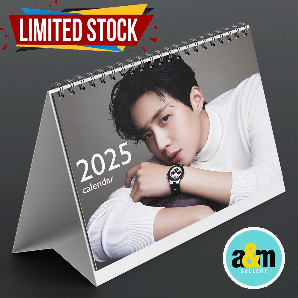 

A&M Kalender Kim Seon Ho Kalender Meja Kalender 2025 Kalender K-POP