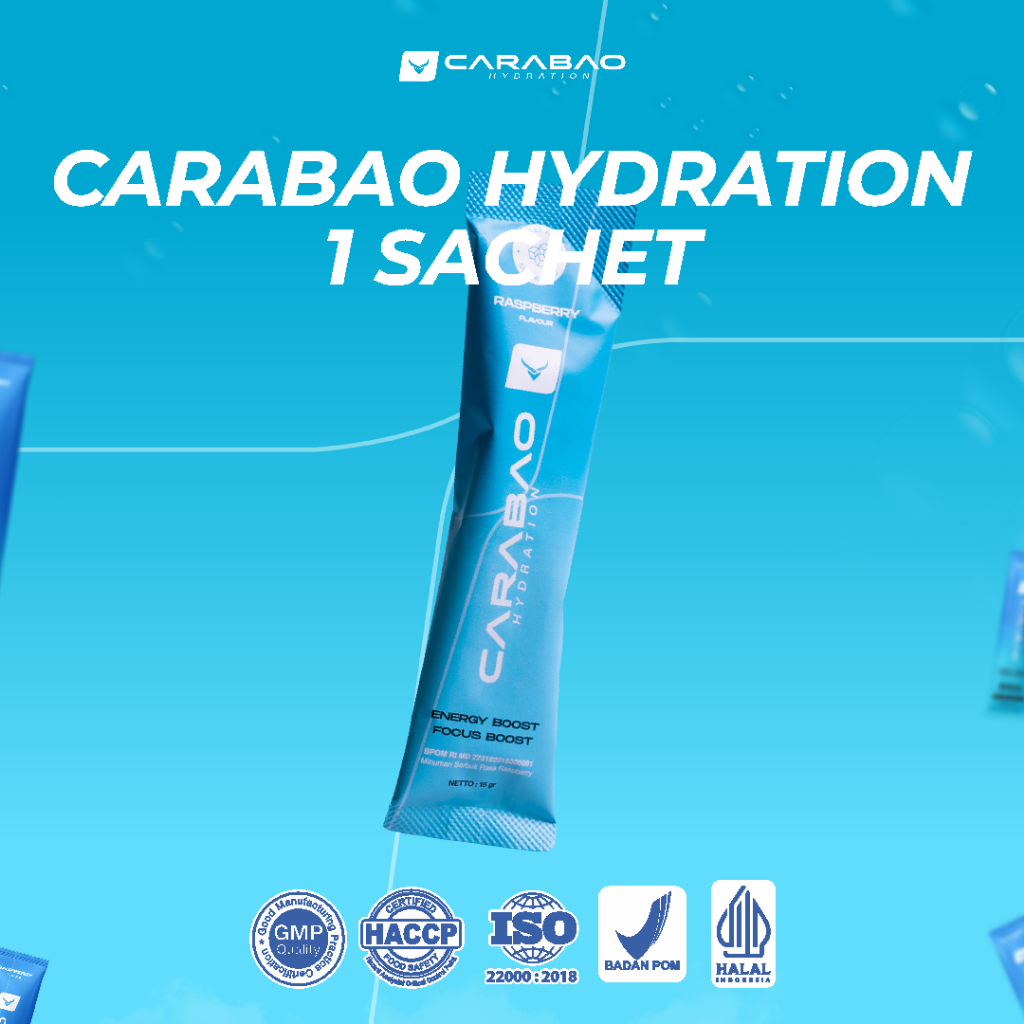 

Carabao Hydration - Natural Sport Drink - SACHET