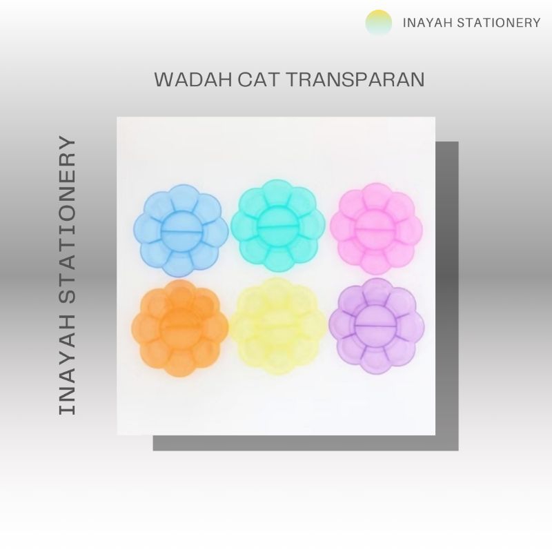 

PALLET CAT CAIR/PALET UNTUK WADAH CAT CAIR TRANSPARAN Stationery