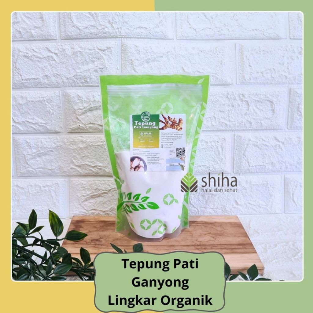 

SHIHA - Tepung Pati Ganyong Organik 500gr Lingkar Organik