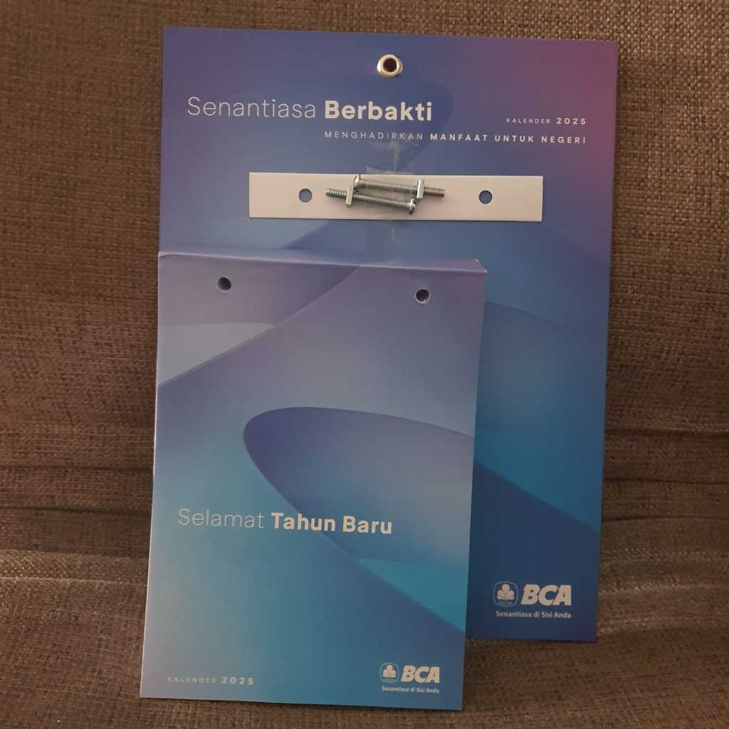 Kalender BCA 2025 Harian Kalender Sobek BCA Prioritas