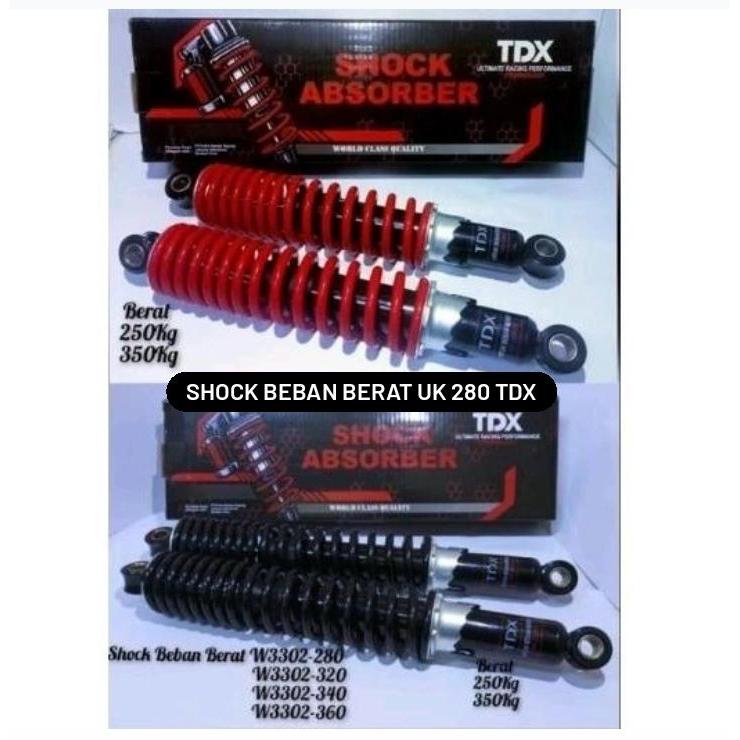 VARIASI SHOCK BEBAN BERAT UK 280 /340 - TDX