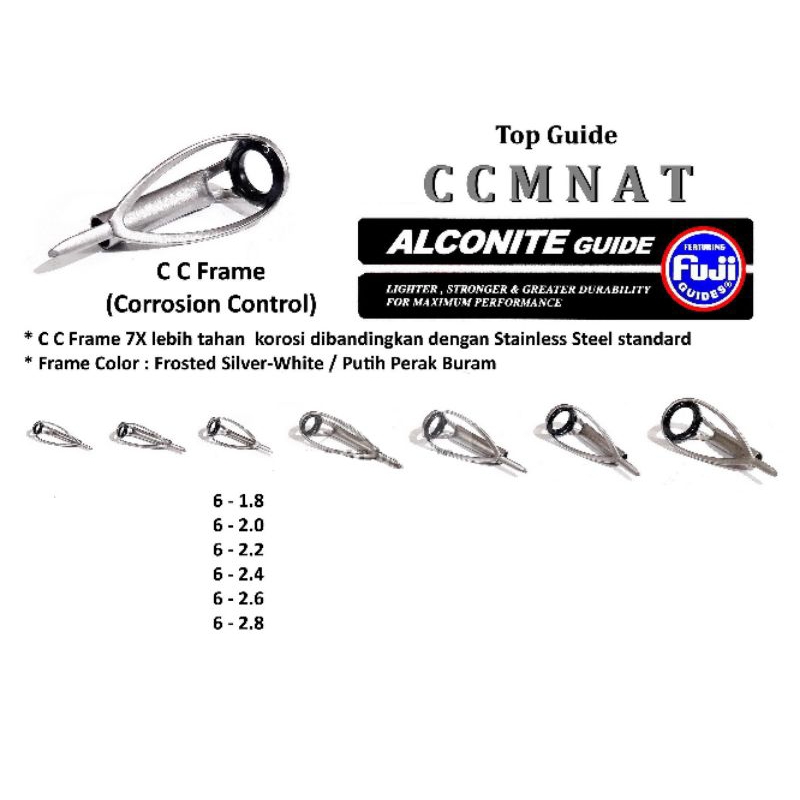 Fuji Alconite CCMNAT Size 6