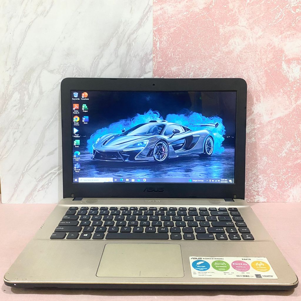 Laptop second Asus X441MA Celeron N4000 Ram 8Gb Ssd 128Gb