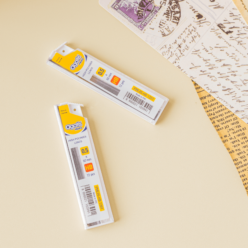 

AGATIS Prime - Isi Pensil Mekanik / Refill Pensil Mekanik / Lead Mechanical Pencil