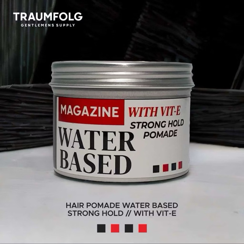TRAUMFOLG Magazine Waterbased Water Based Pomade