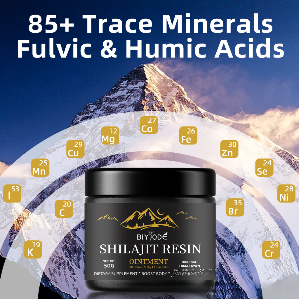 Shilajit Resin Resin Paste Mineral Supplement Hot Sale Fulvic Acid 50g