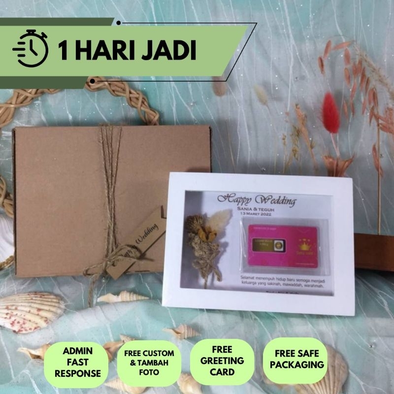 

KADO WEDDING KADO WISUD FRAME KAMELIA BOX