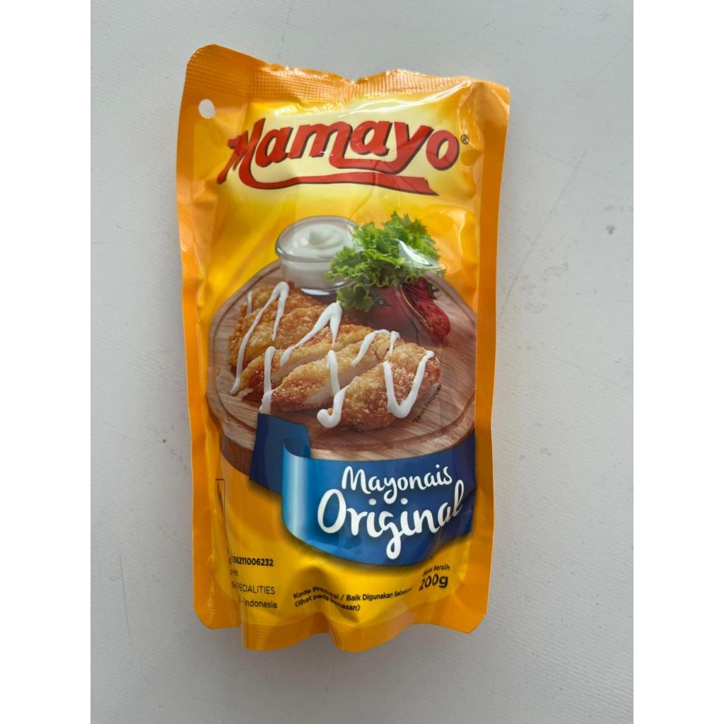 

MAYONNISE MAMAYO ORIGINAL BERAT 200 GRAM