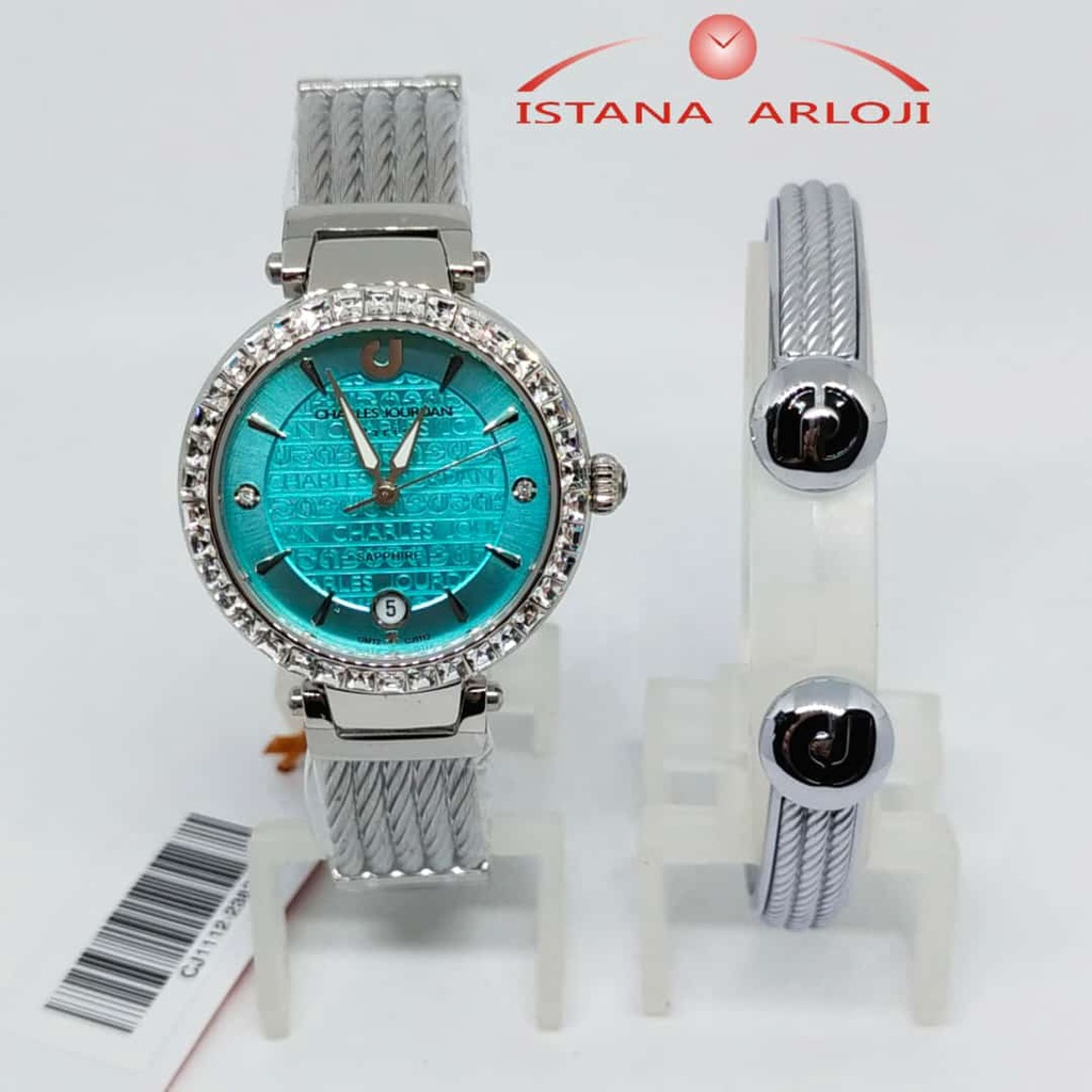 Charles Jourdan CJ-1112 Jam Tangan Original Wanita