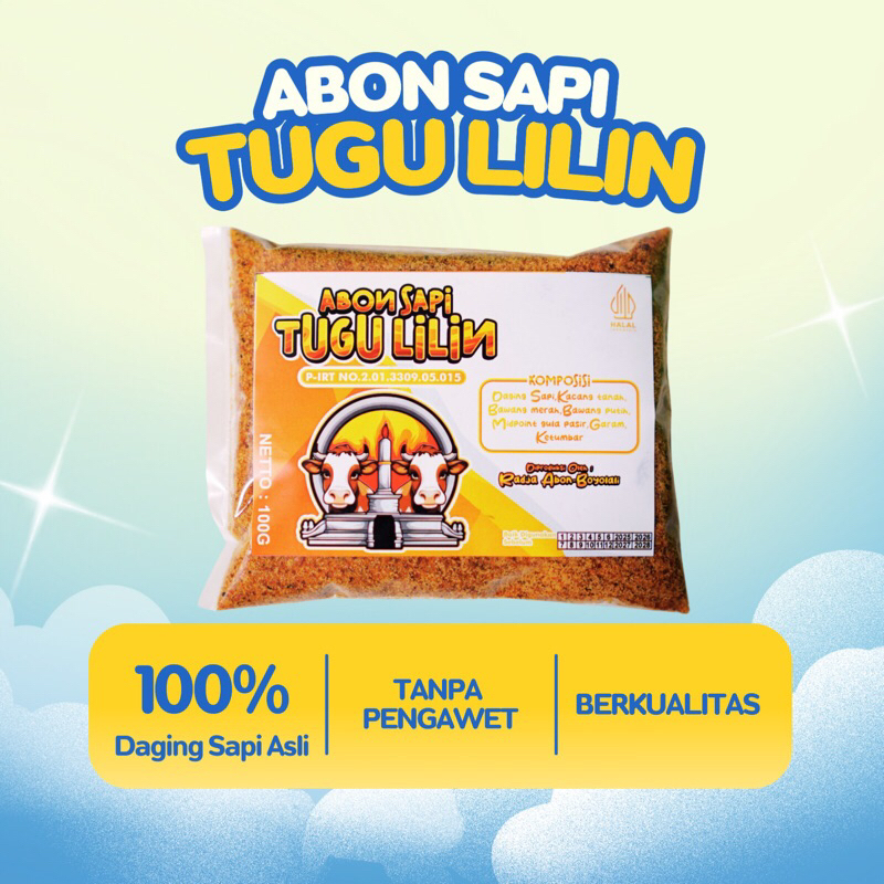 

ABON SAPI TUGU LILIN 100G