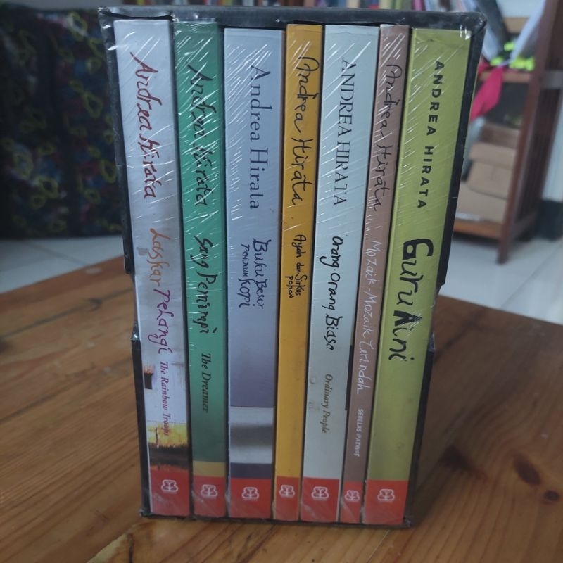 Box Set Novel Andrea Hirata New Original