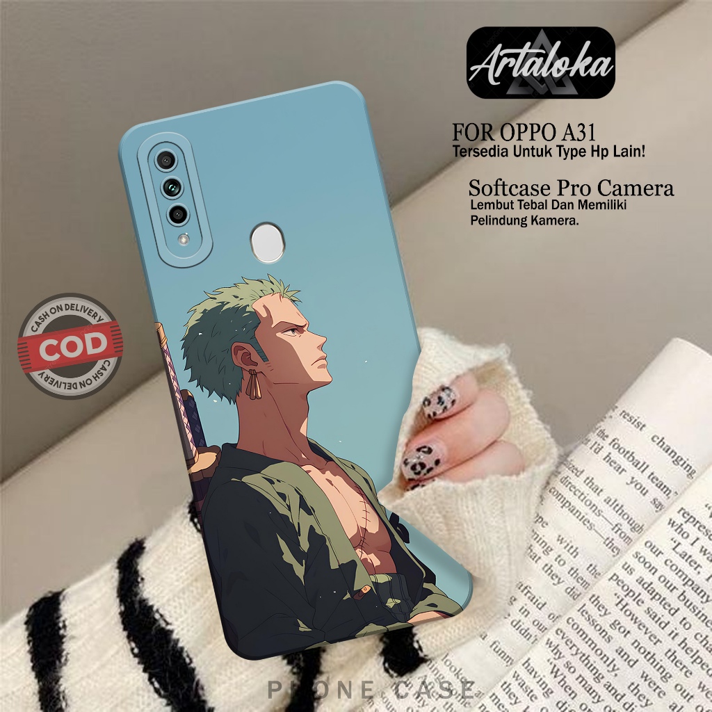 Case Hp Oppo A31 - Fashion Case Anime - Softcase Oppo A31 - Casing Oppo A31 - Kesing Oppo A31 - Sili