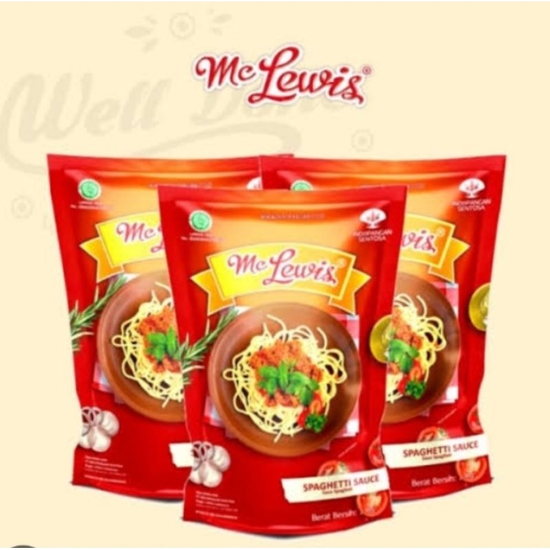 

Mc Lewis Spaghetti Sauce 1 kg