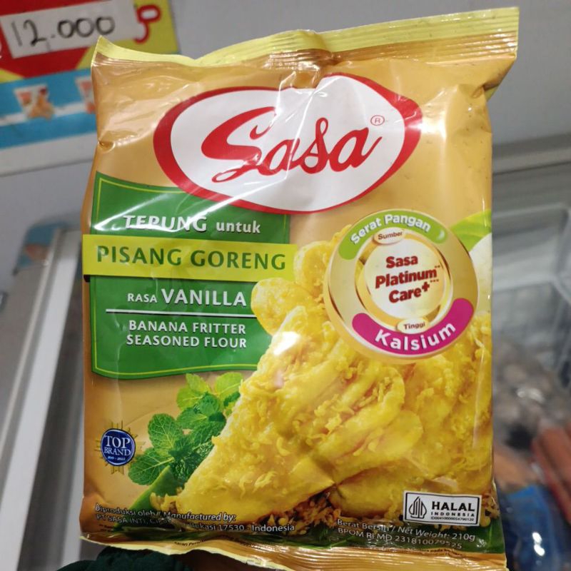 

Tepung Pisang Goreng Sasa 210gr