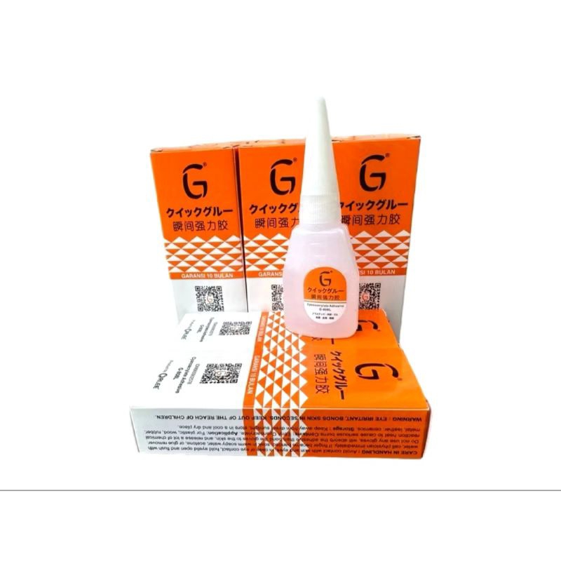 

0Lem G Korea Original 100% Lem Setan Ori Cair Super Glue Barcode